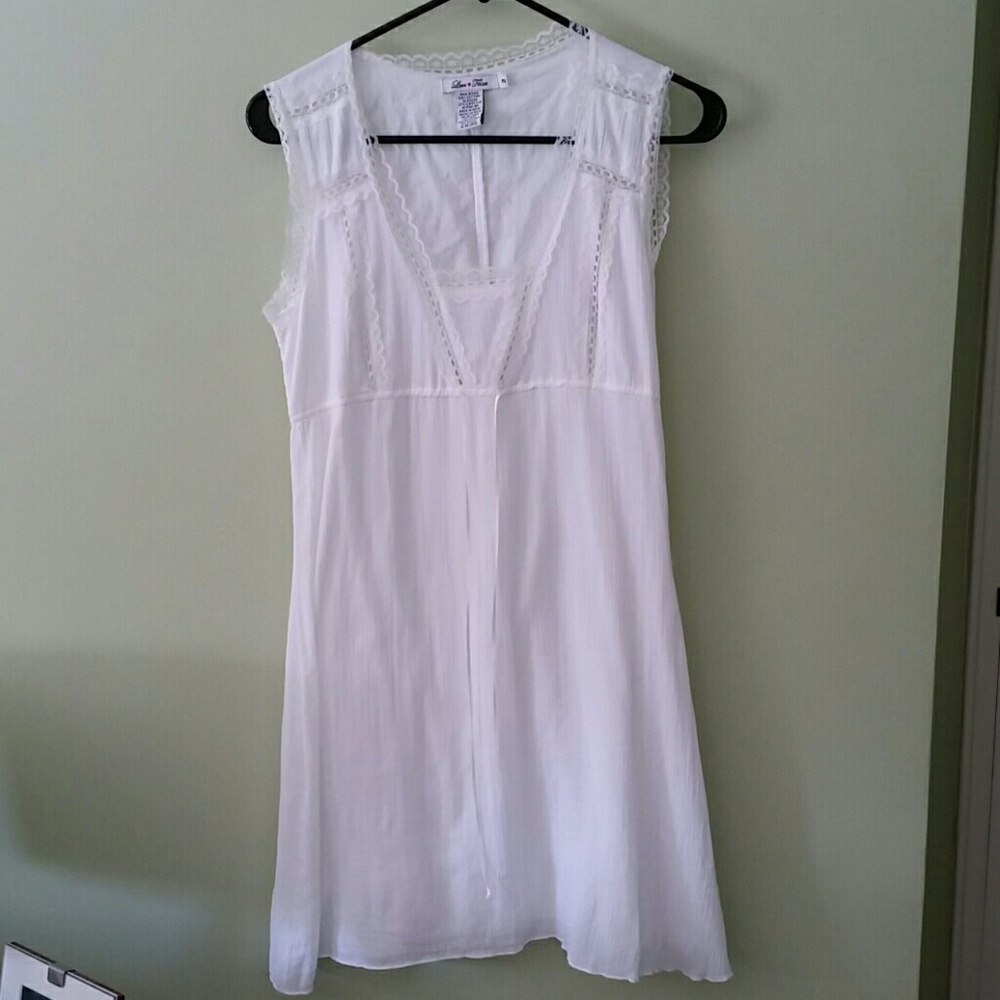 White dress